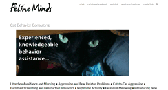 Desktop Screenshot of felineminds.com